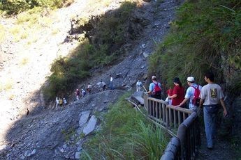 玉山 父子斷崖