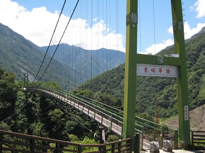 東埔吊橋~豎琴吊橋